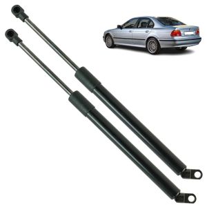 amortiguadores de gas BMW Serie 5 E39, amortiguadores maletero BMW E39, amortiguadores portón trasero BMW Serie 5, pistones de gas maletero BMW, soporte portón BMW E39, 51248222913, V20-2057, kit 2 amortiguadores maletero BMW Serie 5 E39